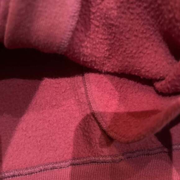 John Blair Red Full Zip Sweatshirt Jacket with Pockets Large - Picture 4 of 5